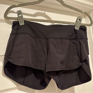 Lululemon Low Rise Speed Up short